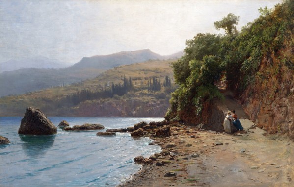 By the Sea, Crimea by Lev Lagorio